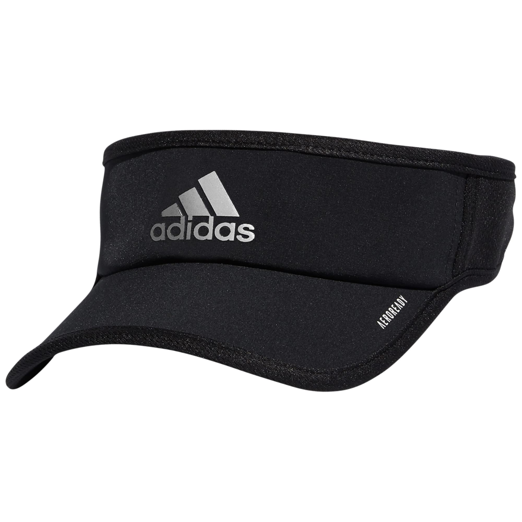 Adidas Visera Superlite para mujer (Negra)