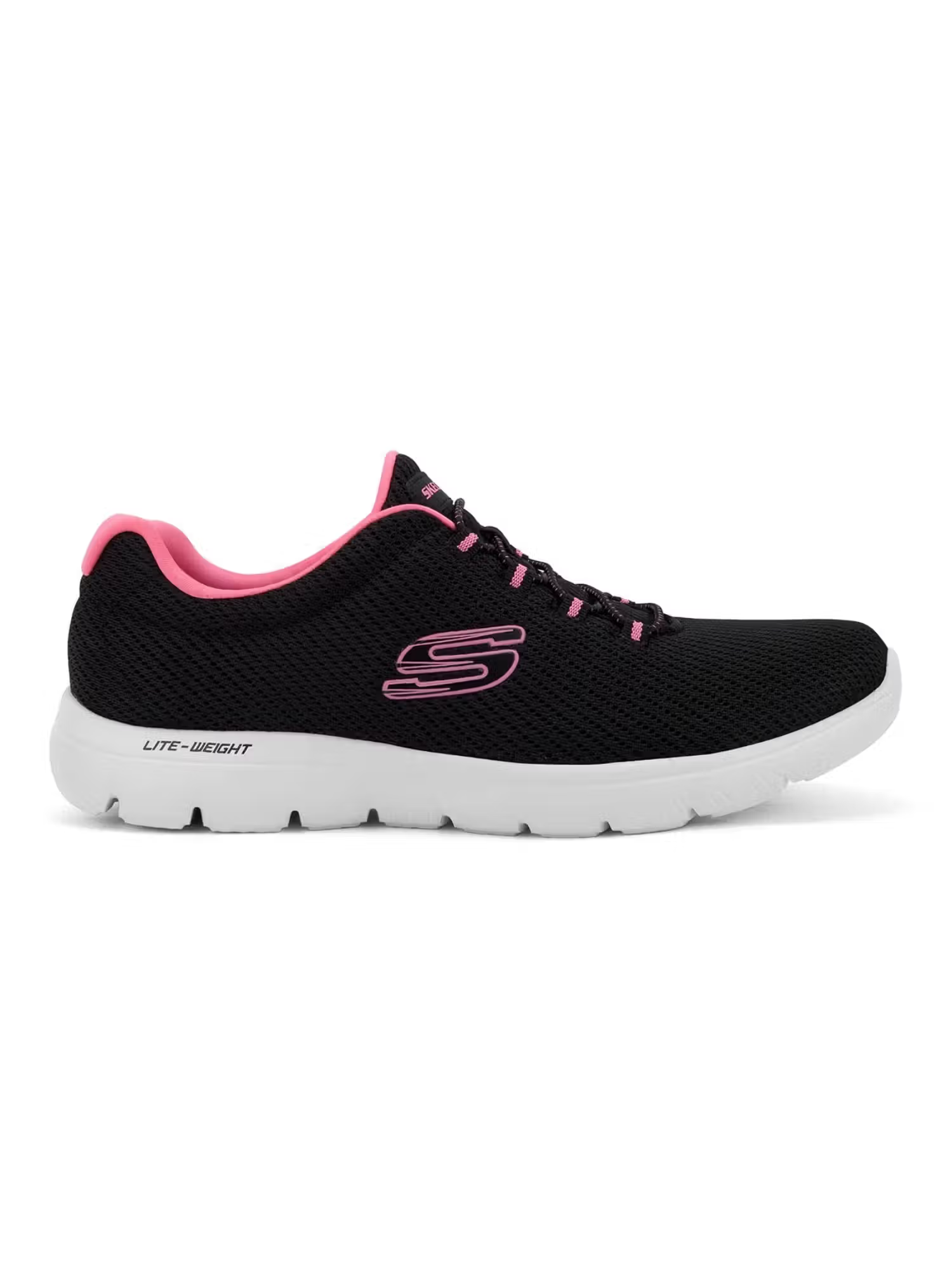 SKECHERS Women Summits - Quick Lapse Black Running Shoes - Imagen 2
