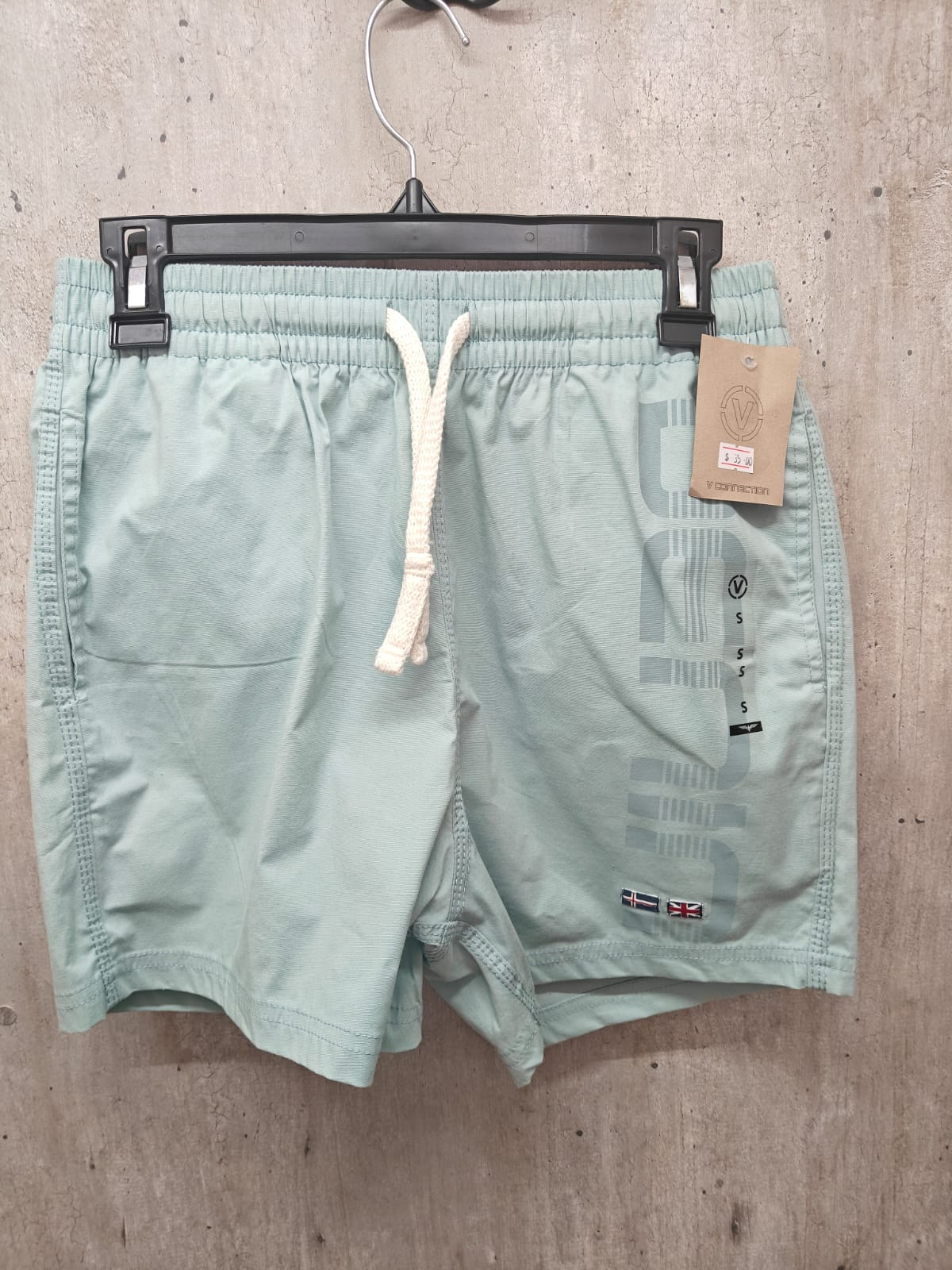 Short Playero Urbano V Connection – Verde Menta