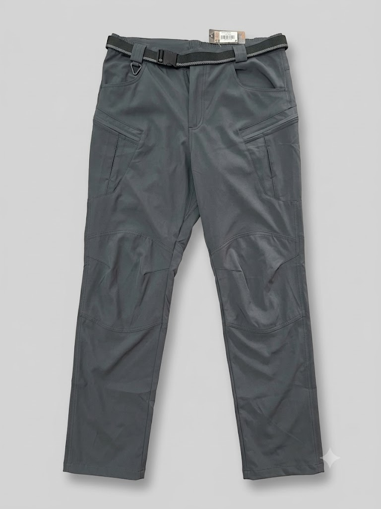 Pantalón Cargo Táctico de Senderismo / Outdoor – Gris Oscuro / Charcoal