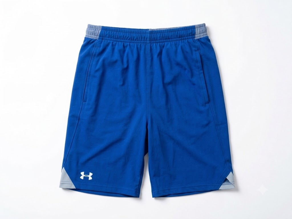 Pantaloneta / Short Deportivo Under Armour Performance – Azul Rey / Gris
