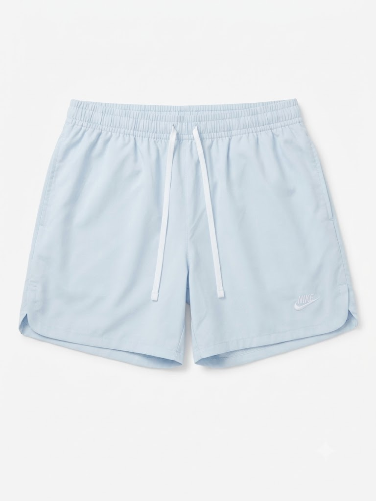 Pantaloneta / Short Playero y Deportivo Nike Sportswear Woven – Azul Celeste