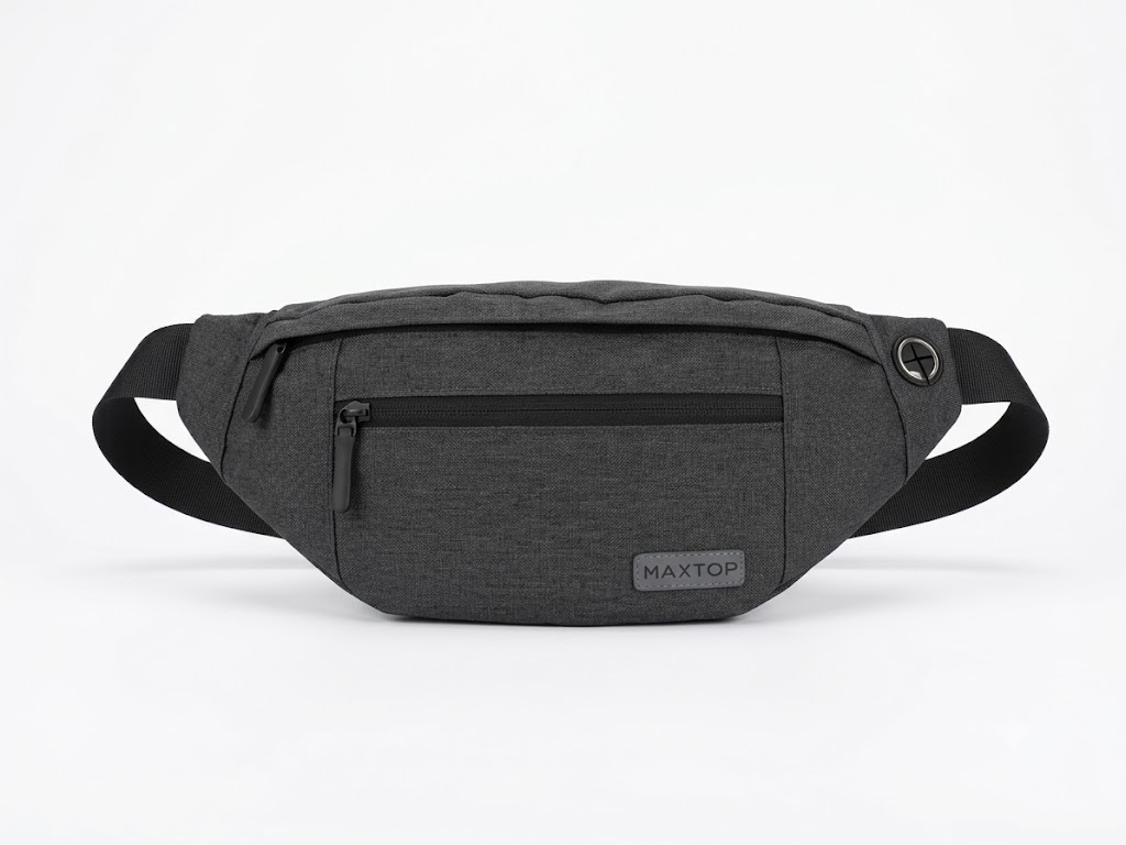 Cangurera / Banano Multibolsillos MAXTOP – Gris Grafito / Heather Charcoal