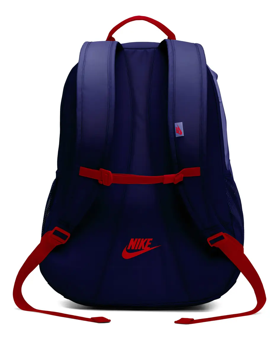 Mochila Urbana / Deportiva Nike Hayward Backpack – Azul Marino / Rojo Universitario - Imagen 2
