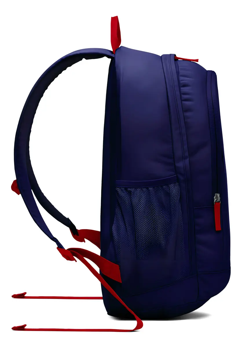 Mochila Urbana / Deportiva Nike Hayward Backpack – Azul Marino / Rojo Universitario - Imagen 3