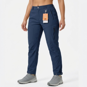 Pantalón Cargo de Senderismo / Outdoor para Mujer – Azul Marino